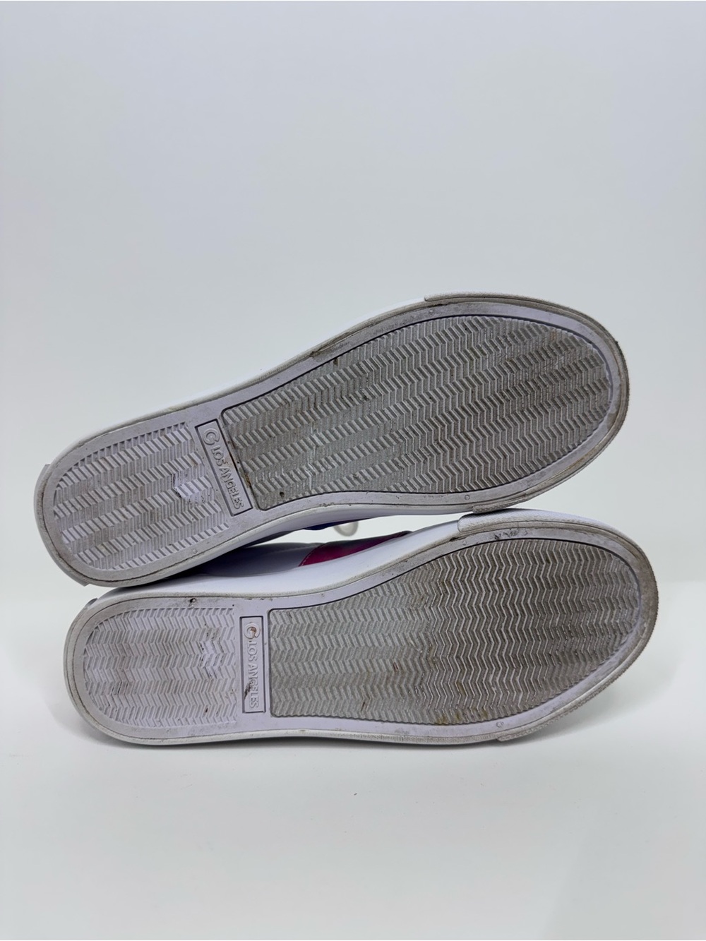 GBG G By Guess Colorblock Pink & Blue Tie Dye White Mover Sneakers Size 5.5 - Picture 14 of 16